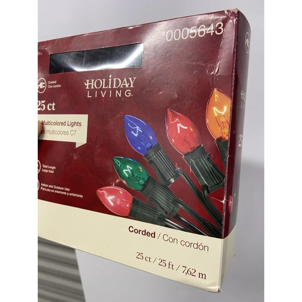 25 ct C9 old Fashion MultiColor by Holiday Living